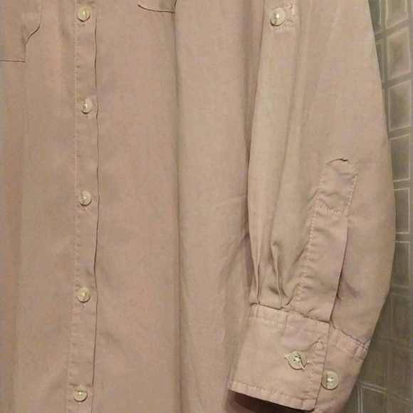 Button Down Oversized Shirt Dress - Picture 3 of 8